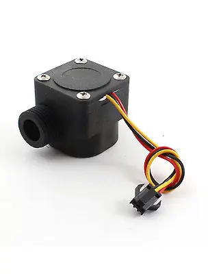 DC5-12V 0-2 МПа 20 мм черный пластиковый расходомер для жидкой воды | Обустройство дома