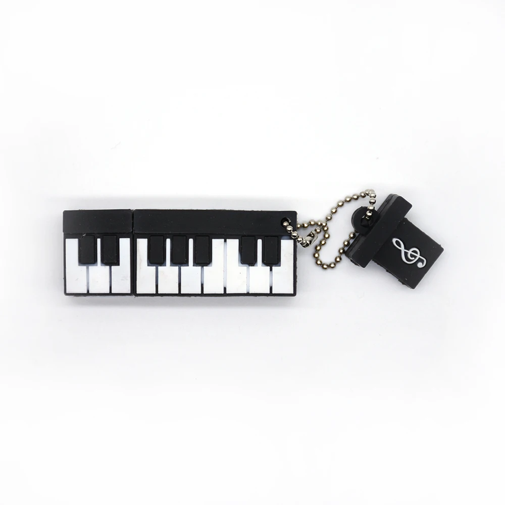 Музыкальный USB флеш накопитель модель инструмента микрофон/пианино/гитара