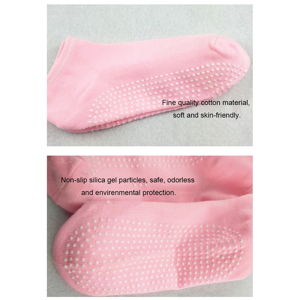 Non-slip Cycling Socks Women Yoga Socks Fitness Sports Running Socks Soft Breathable Pilates Socks for Basketball Exercise