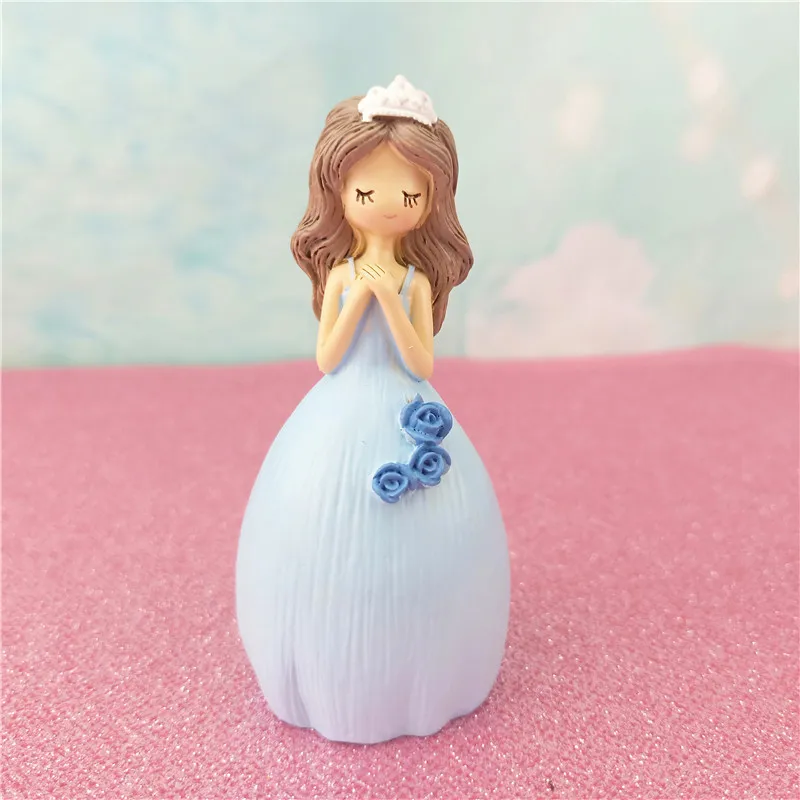 Русалка коллекция рыбий хвост торт Топпер принцесса фигурка для девочек День