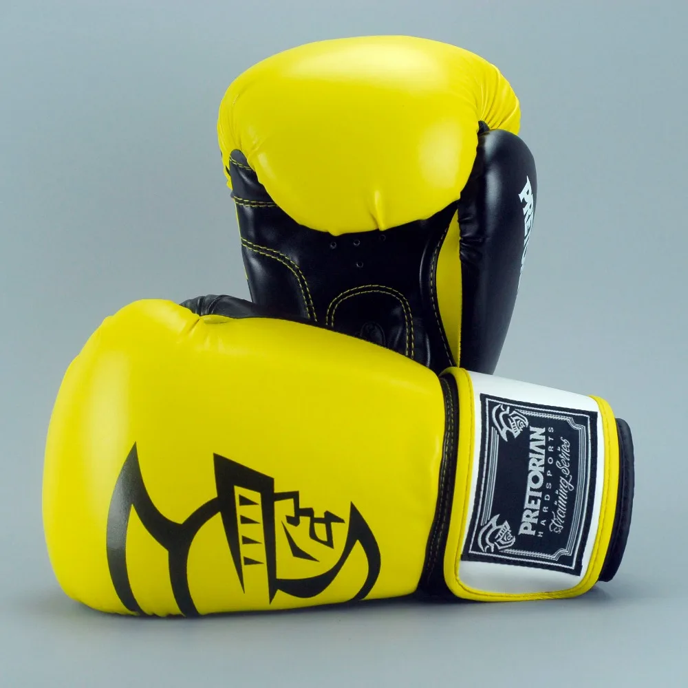 8-16 унций фитнес Pretorian Grant Luva Boxe MMA тренировочные боксерские перчатки из розовой