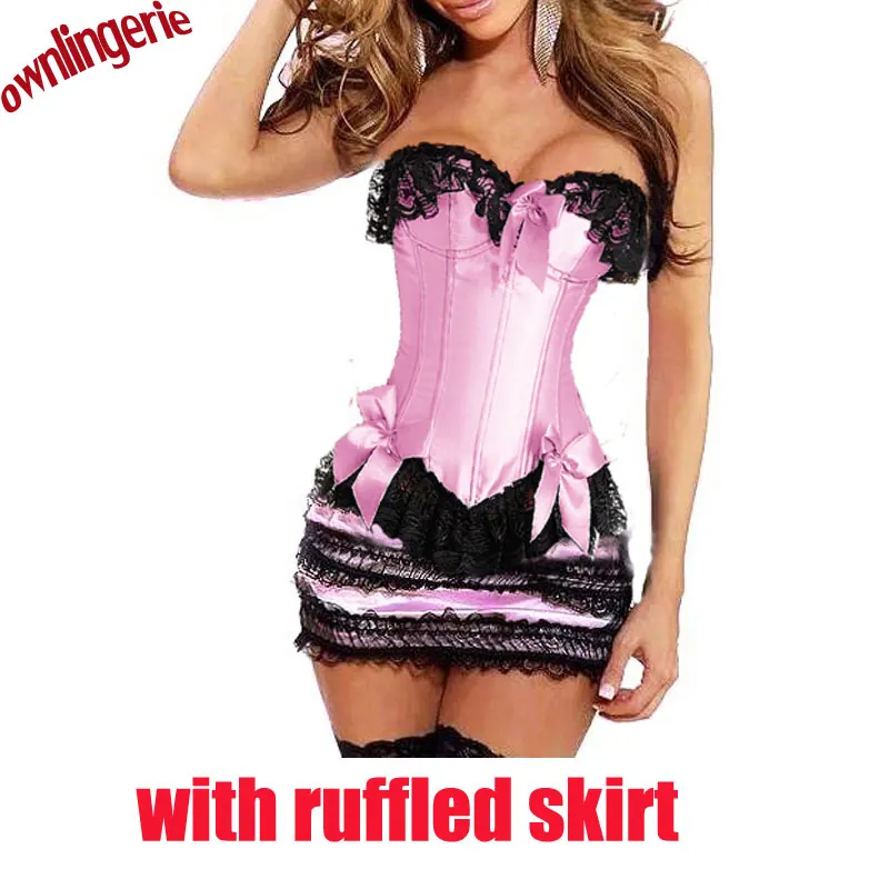 Бесплатная доставка сексуальный белый и розовый корсет для похудения форма