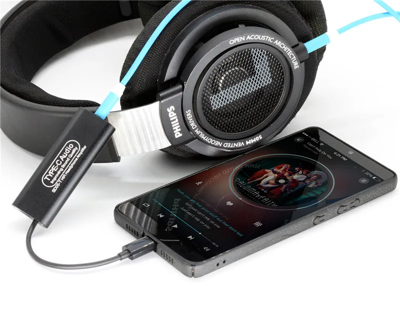 Artextreme SD05T type-C Jack аудио усилитель для наушников HIFI звуковая амплитера для наушников type-C смартфонов портативный мини-усилитель
