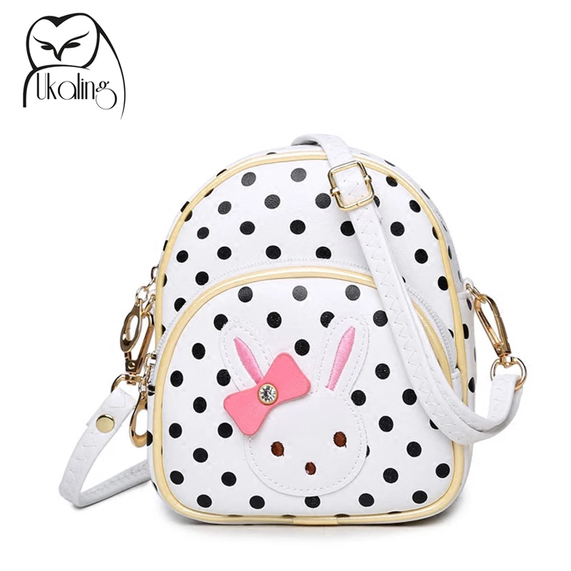 UKQLING дизайнерская сумка через плечо маленькая на для женщин сумки в горошек