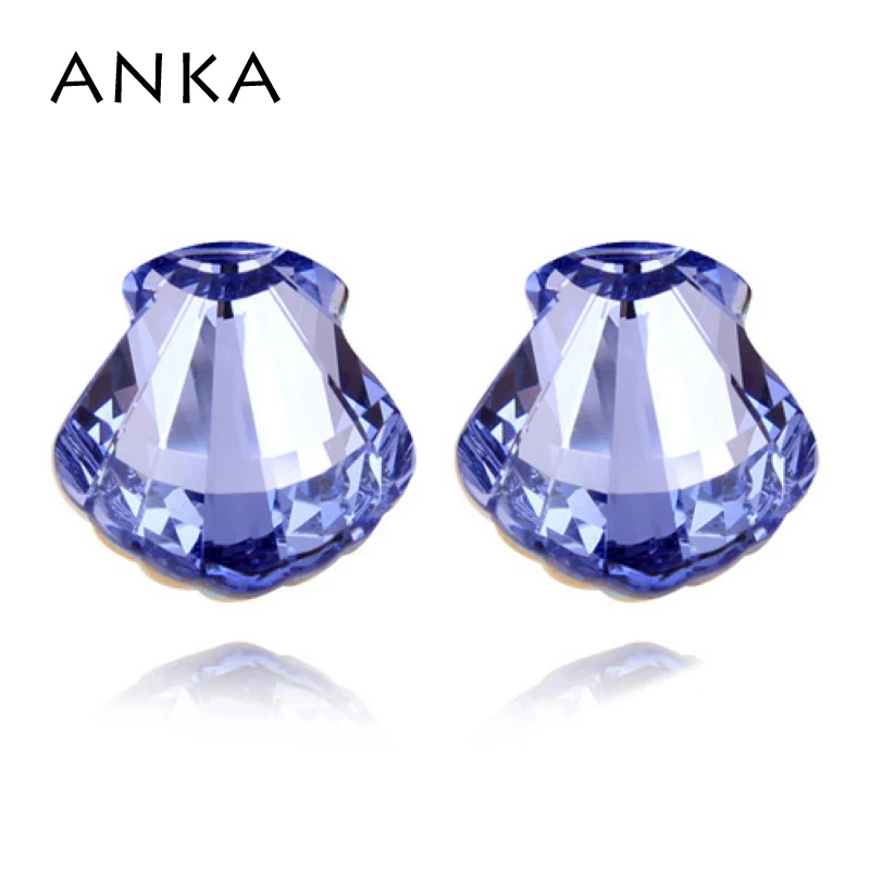 

Shell shape Earrings Beach Bohemia European Style Colorful Crystals from Austria For Women #92911