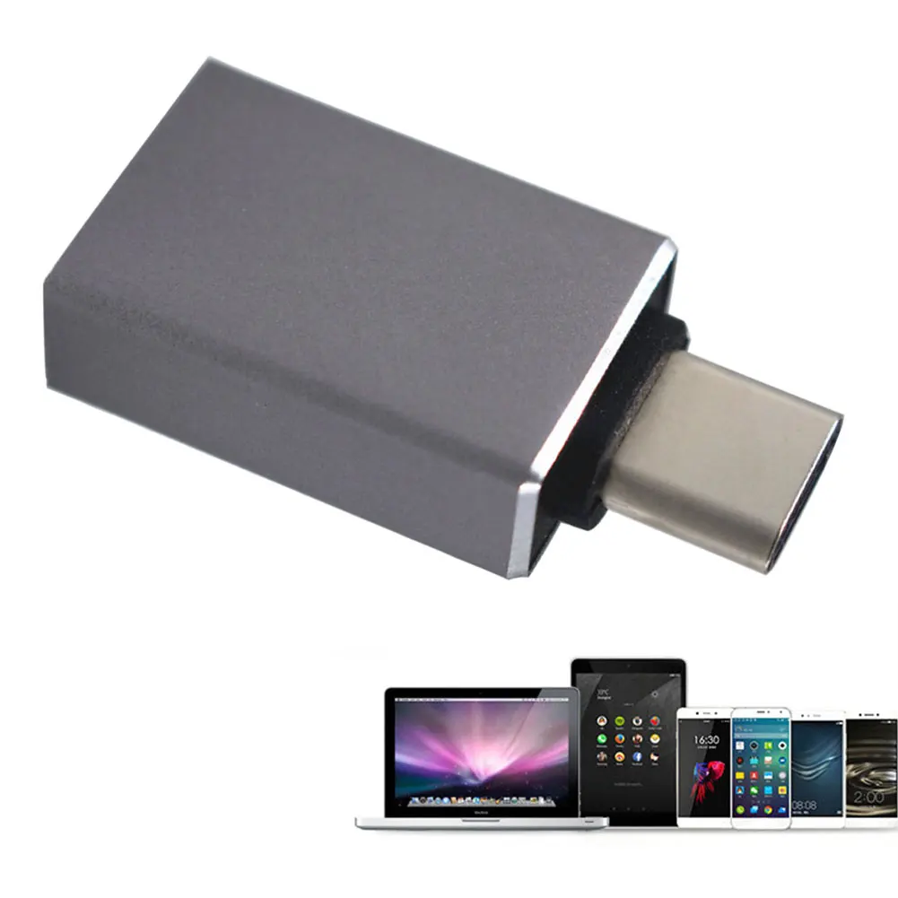 USB3.0 для Тип C Android Быстрая зарядка компьютера Безопасный металлический