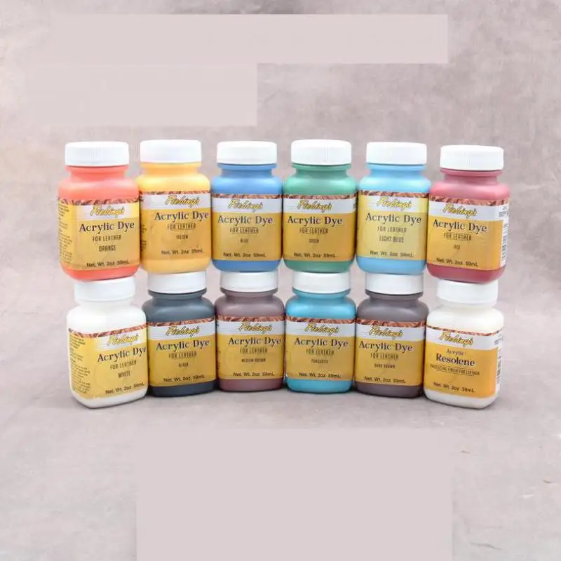 Американская кожа Fiebing краска акриловая краситель меняющий цвет агент пигмент 59