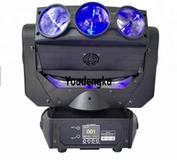 2 pieces disco club led 9x10w 4 in 1 rgbw led linear dmx moving head beam 4in1endless pan led moving head light