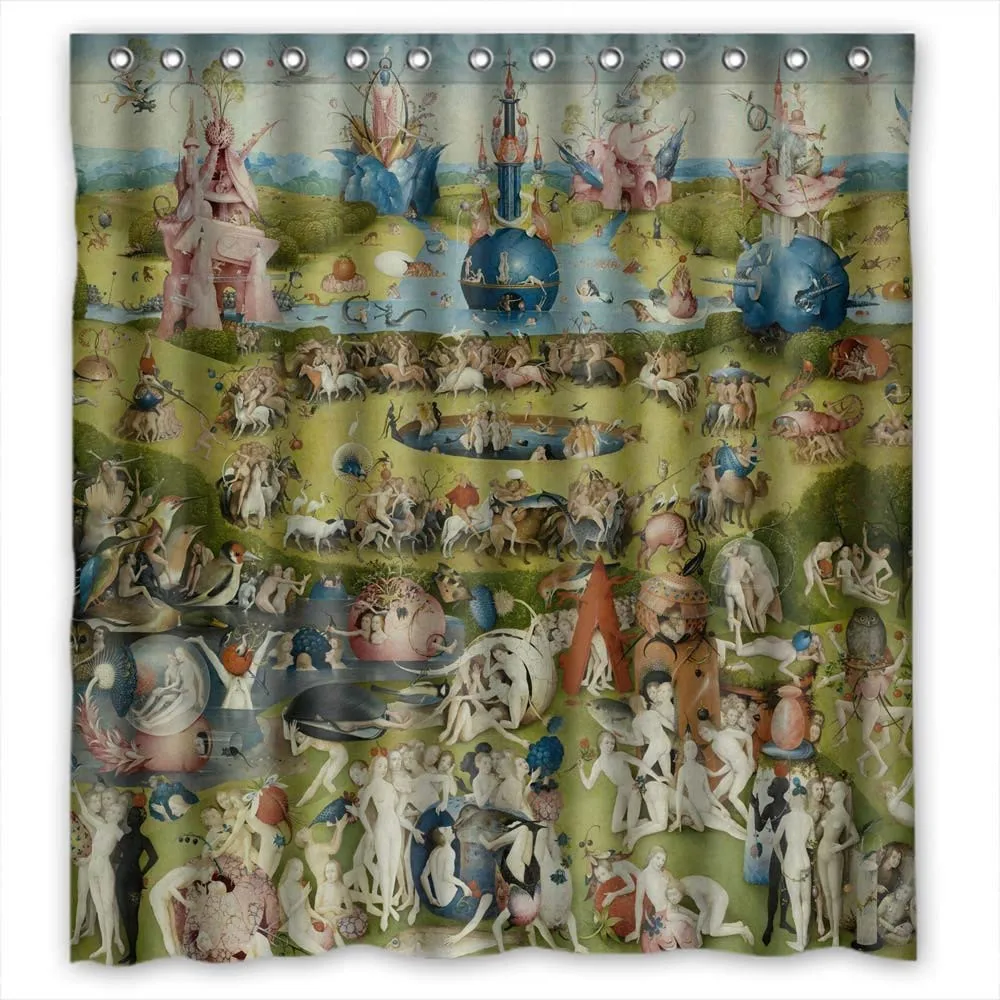 Sagatek шторы из полиэстера hieronimus Bosch художественная живопись для отца Gf родного