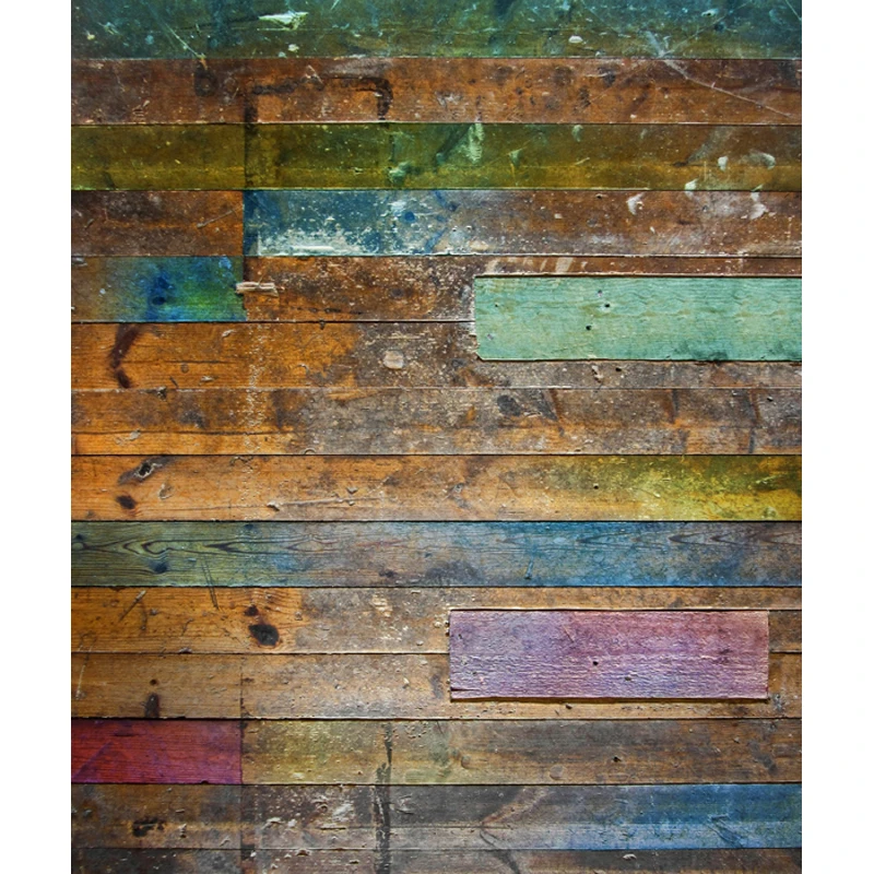 Новинка тканевый фланелевый фон для фотосъемки с изображением древесного пола