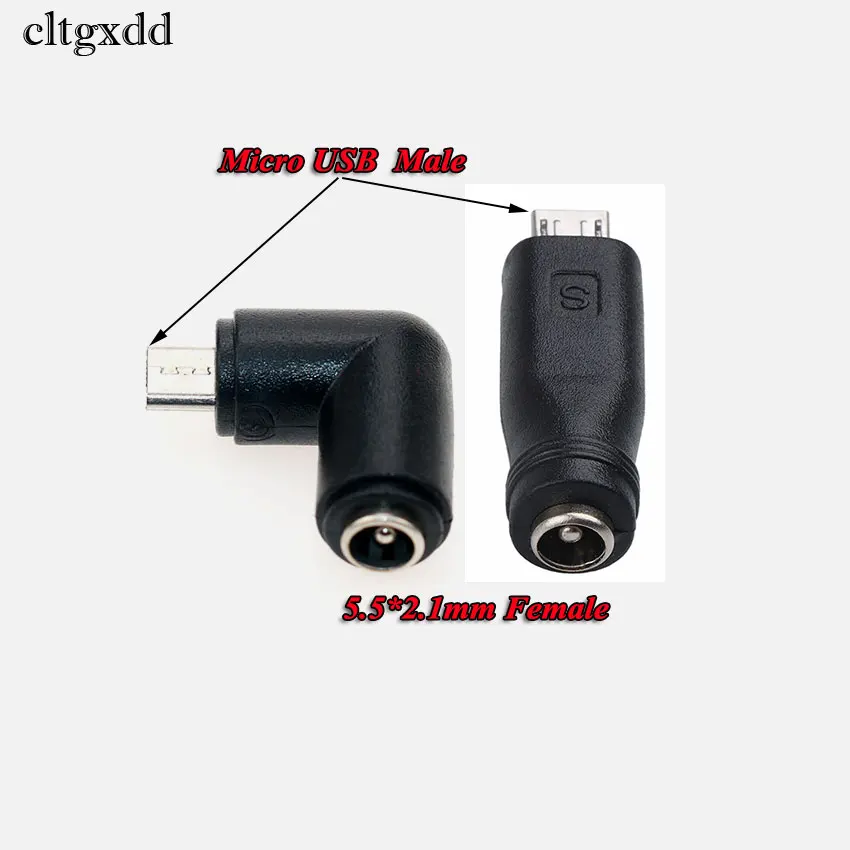 Cltgxdd 1 шт. 5 5*2 мм на микро USB разъем Micro 5Pin Адаптер зарядного устройства постоянного