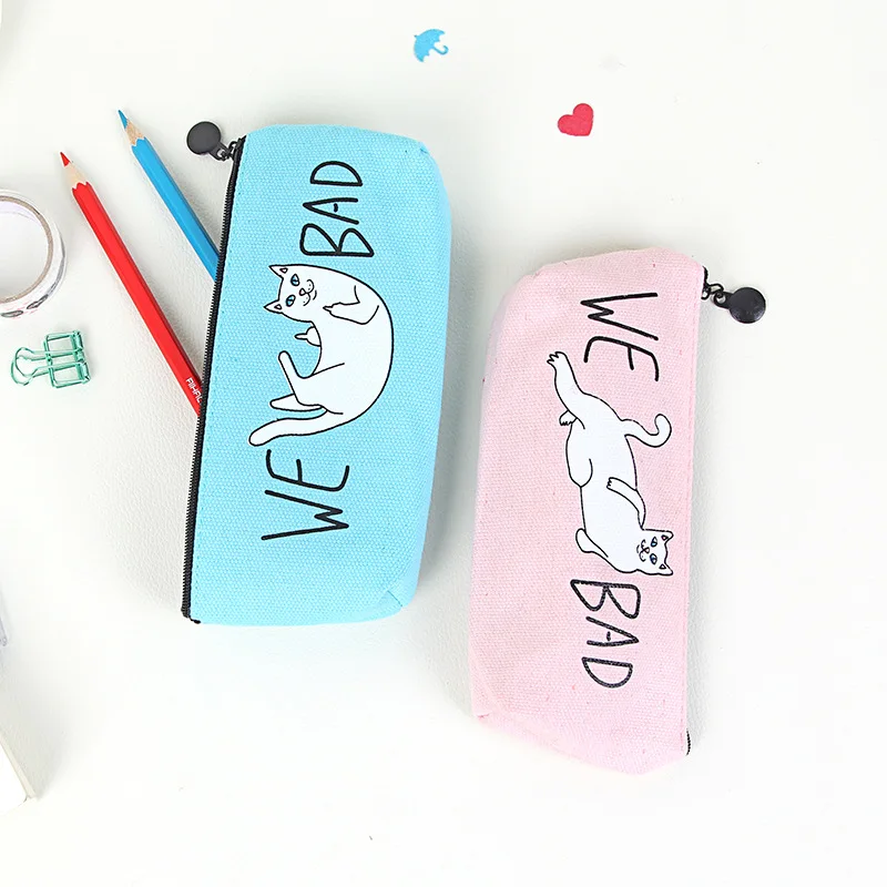 Пенал для карандашей с кошачьими ушками цвета на выбор|Пеналы| |