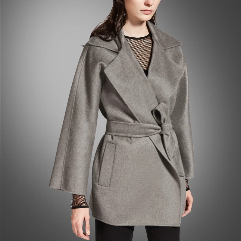 Новинка ограниченное предложение повседневное однотонное пальто с карманами и