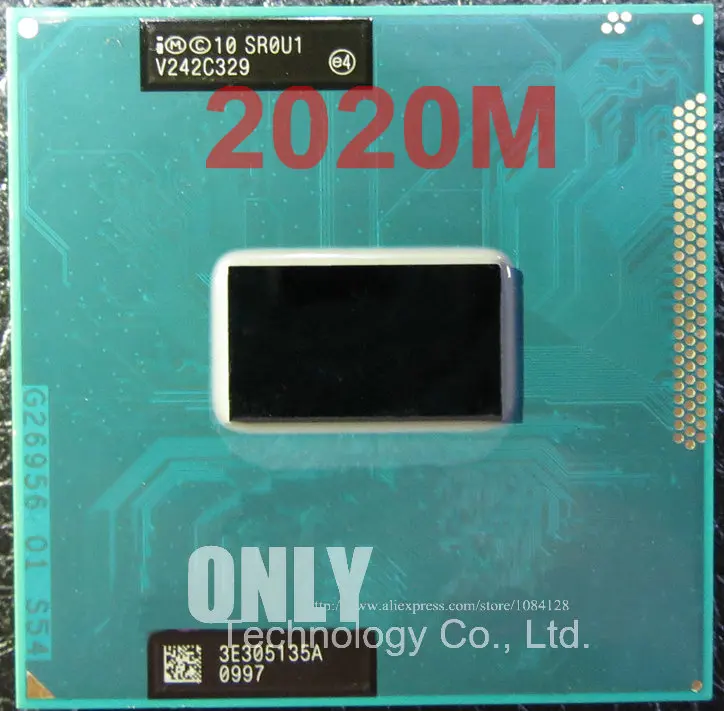 Двухъядерный мобильный процессор 2020M 2,4 GHz L3 2M Socket G2/rPGA988B