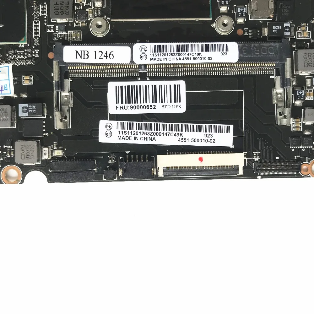 Reboto для lenovo Yoga 13 Yoga13 материнская плата для ноутбуков FRU: 90000652 90000652 с I3-3217U cpu HM76 MB протестированная Быстрая