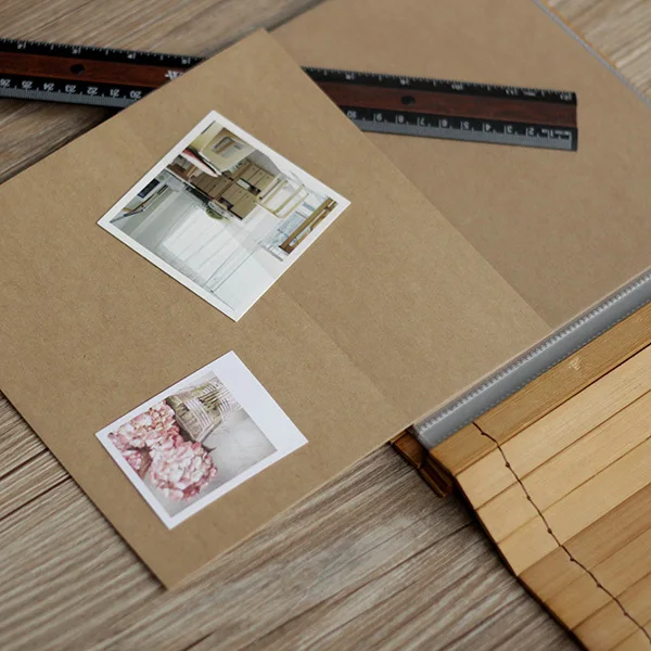 Новый бамбуковый альбом необычный ручной работы наклеенный для скрапбукинга PP