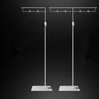 Регулируемый металлический напольный постер компл.упак. дюйма для супермаркета, рекламный стенд для газет, 10 дюймов, стойка для плакатов дюймов