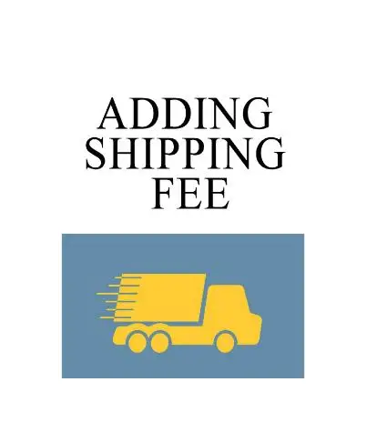 Extra Fee /cost just for the balance of your order/shipping cost/ remote area fee 2 orders |