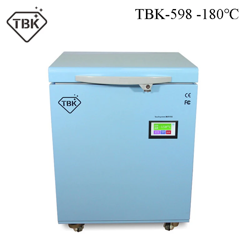 TBK 598 180C ЖК панель замороженный сенсорный экран Морозильная машина для Samsung S7 S8 + S9