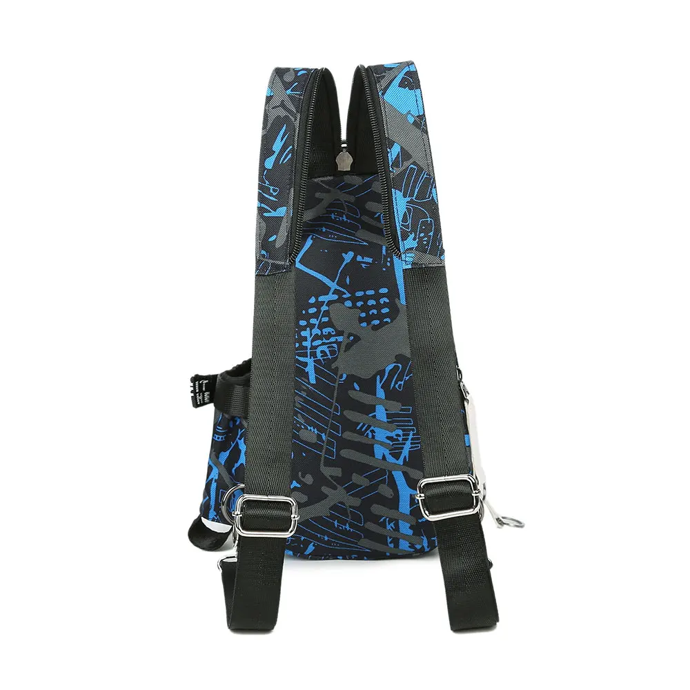 Korean Style Men/Women's Single/Double Shoulders Chest Bag Anti Theft Sport Casual Shoulder Messenger Shopping Bagpack | Багаж и сумки