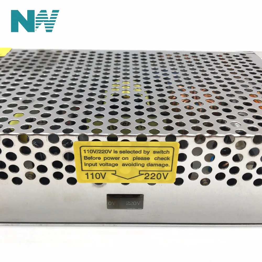 Светодиодный драйвер AC110V 220V к DC12V 20A 240W импульсный источник питания адаптер для