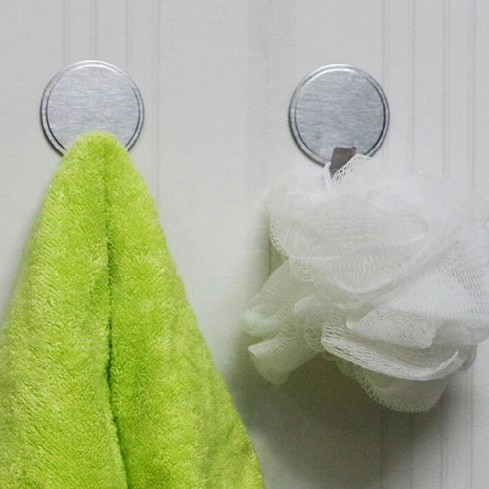 2 шт. самоклеющиеся вешалка настенная полотенца семья крючки для халатов шарф