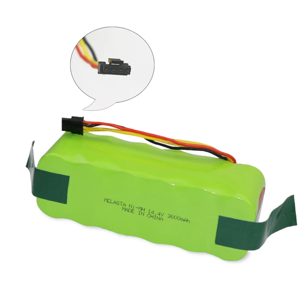 NI-MH 14.4V 3600mAh Battery for panda X500 X600 Replacement battery Ecovacs Mirror CR120 Vacuum cleaner Dibea X580 | Электроника