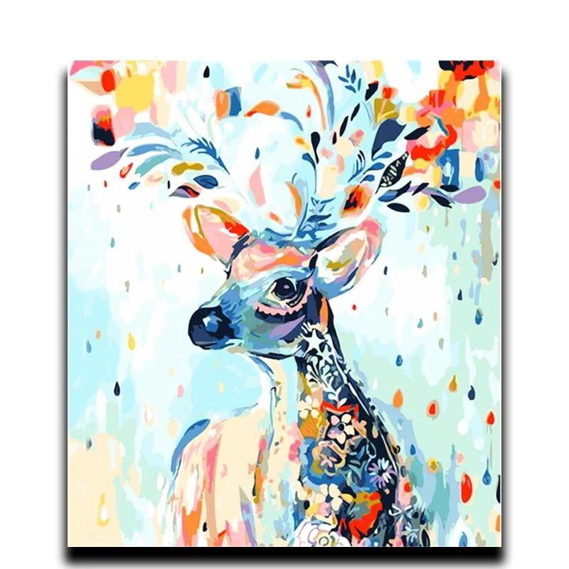 

5d diamond paint stitch cross Square \Round drill diamond Round mosaic room room Full diamond embroidery deer