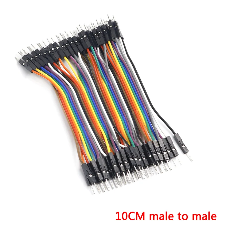 Dupont Line 10 см/20 см/30 см папа-Папа+ мама-мама соединительный провод Dupont кабель - Цвет: 10CM M-M