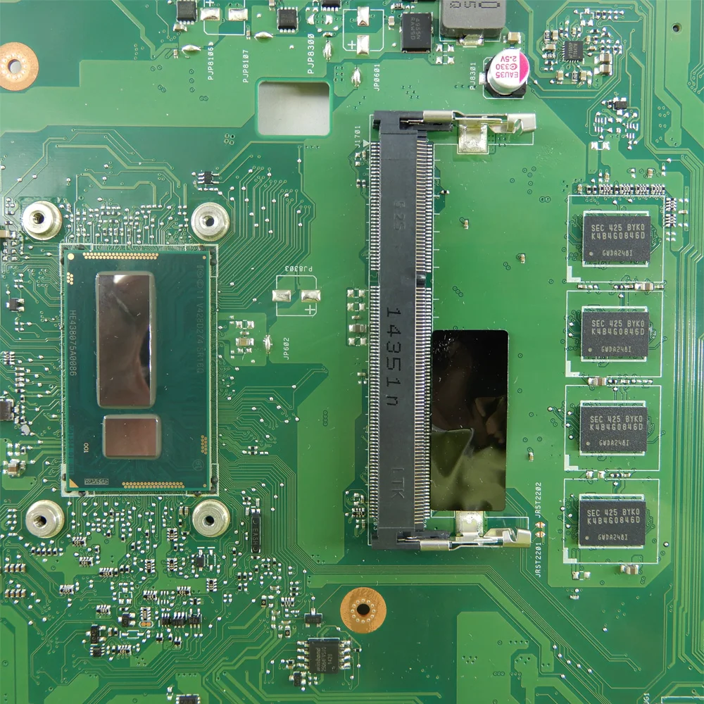 X751LD материнская плата REV2.0 для ASUS X751L K751L K751LD R752L R752LD R752LN X751LX I3/I5/I7 Процессор