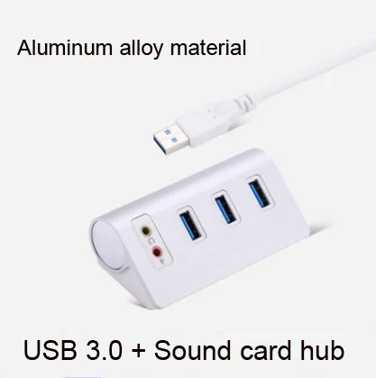 4 порта USB 3 0 5 Гбит/с Внешний концентратор Splitter SuperSpeed для Apple Macbook Air ноутбука со