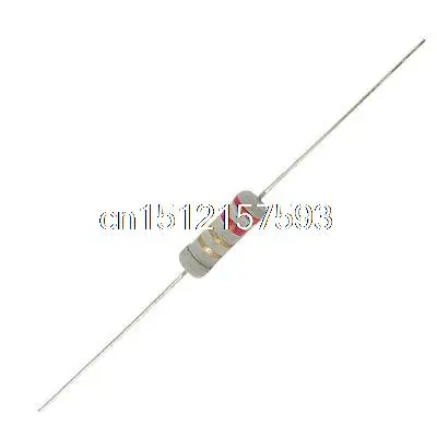 500 шт. 350 В 2 Ом 1 Вт осевой свинцовый углеродный пленочный резистор|resistor axial|resistor