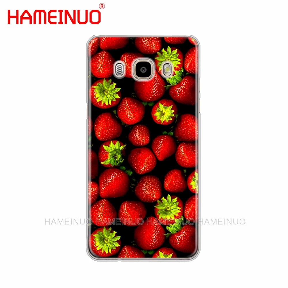 HAMEINUO чехол для телефона с клубничным молоком и фруктами Samsung Galaxy J1 J2 J3 J5 J7 MINI ACE 2016