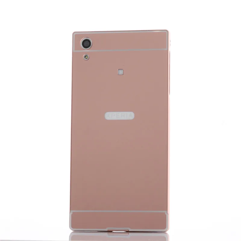Для sony XA1 G3112 Зеркальный Алюминиевый корпус металлическая рамка с зеркалом жесткий чехол для sony Xperia XA1 G3121 G3116 противоударный чехол