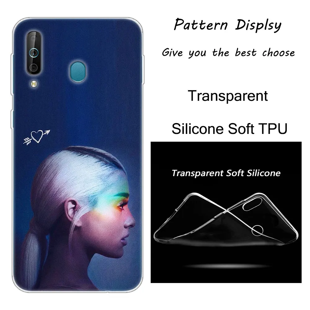 Горячая Ариана Гранде силиконовый чехол для телефона для samsung Galaxy A80 A70 A60 A50 A40 A40S A30 A20E A2CORE M40 Примечание 10 плюс 9 8 5 Мода