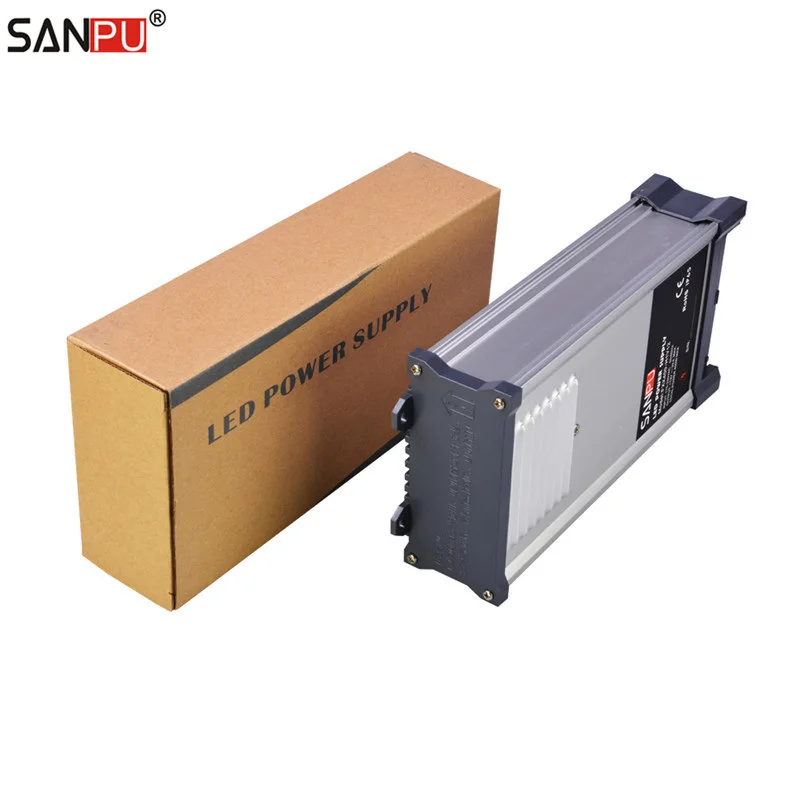 SANPU SMPS 400 Вт 24 В Светодиодный источник питания непромокаемый переключатель