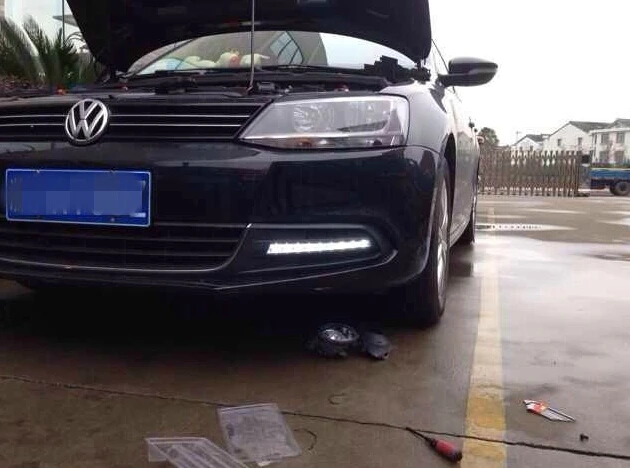 Новинка! Для 2012 Volkswagen Jetta bora Sagitar светодиодсветодиодный дневные ходовые