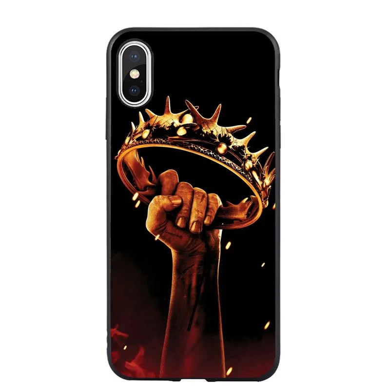 Игра трона дом Старк Таргариен GOT Coque Мягкий силиконовый чехол для телефона для Apple iPhone 5 5S SE 6 6s 7 8 Plus X XR XS MAX - Цвет: TPU