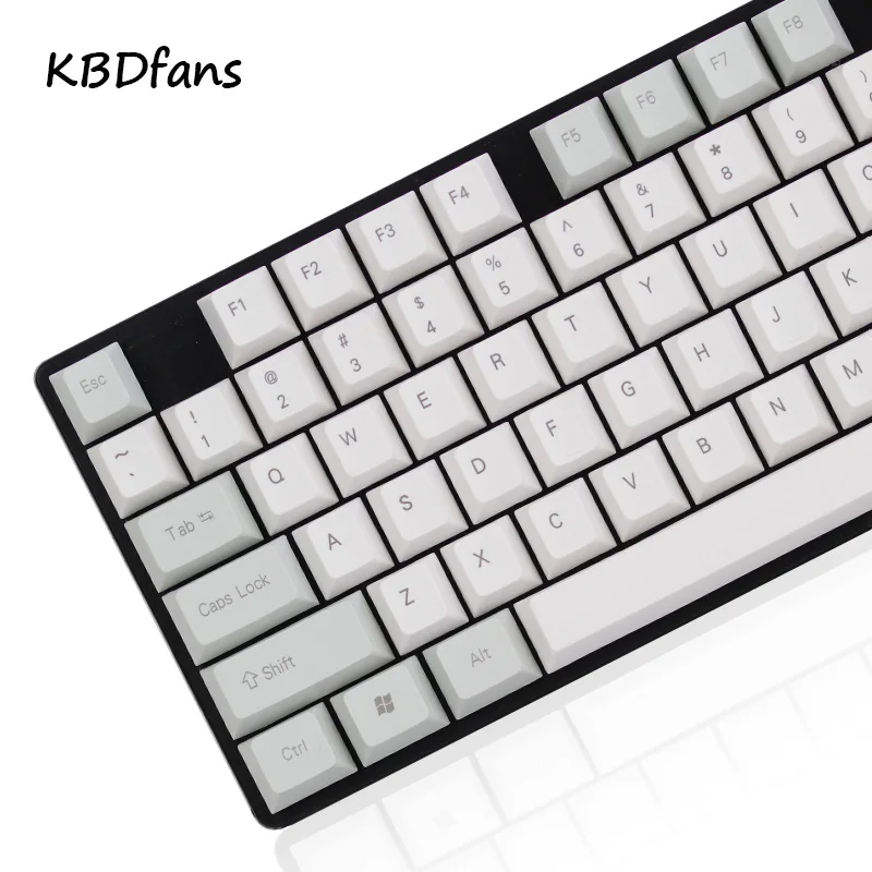 NPKC пустой боковой принт вишни профиль толстый PBT Keycap ANSI ISO раскладка для Cherry MX