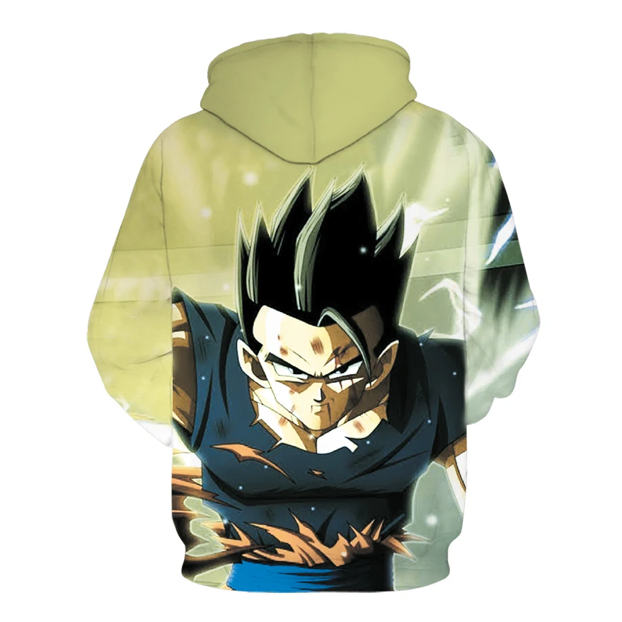 Новые толстовки Супер Saiyan Kid Goku Grow Fighting together пуловеры для мужчин и женщин верхняя