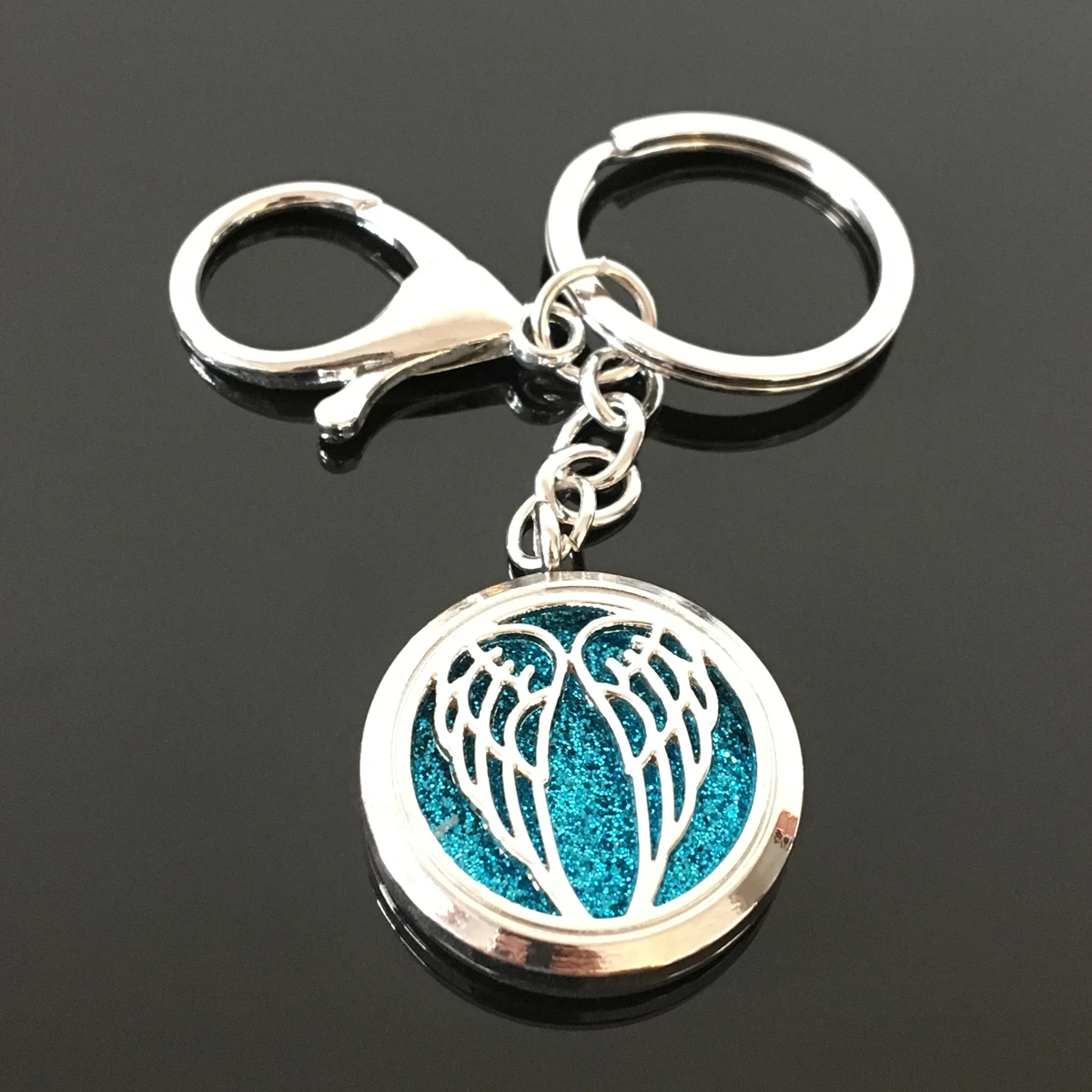 Серебряные кольца для ключей с героями мультфильма Сказочный дракон ювелирные