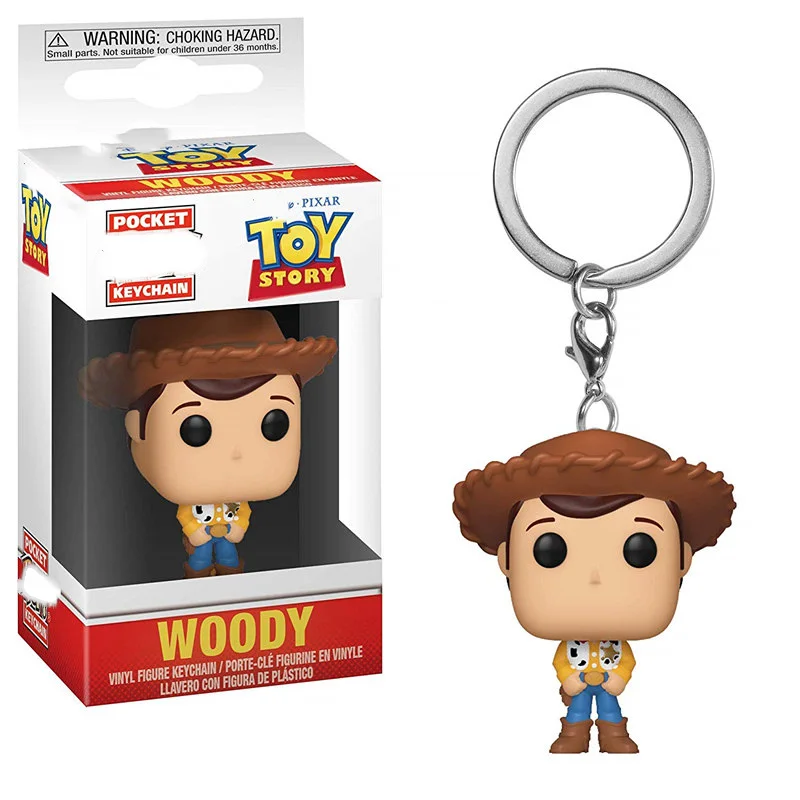 Funko POP брелок игрушка История 4 древесный инопланетянин Базз Лайтер собака Спиралька ПВХ фигурка Коллекционная модель игрушки для chlidren - Цвет: 1