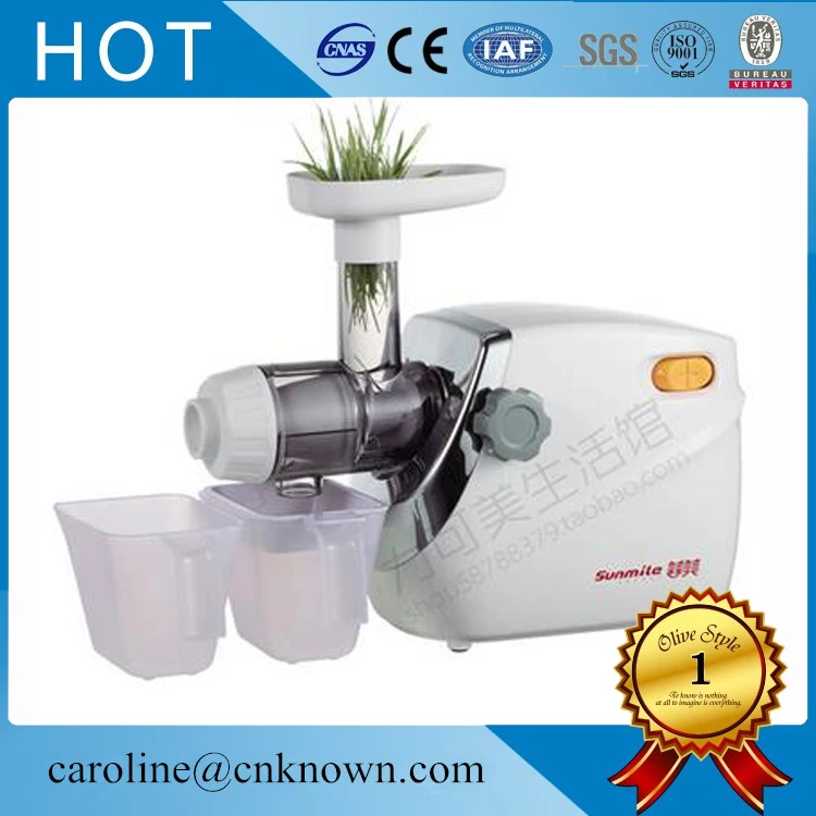 Wheatgrass juicer blender 300w household electric fruit juice machine stainless steel sugarcane | Бытовая техника