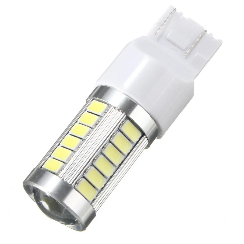 2x Автомобильная вспышка T20 7443 W21/5 W 33 SMD 5630 LED Белый Красный Янтарный 12V мигающая