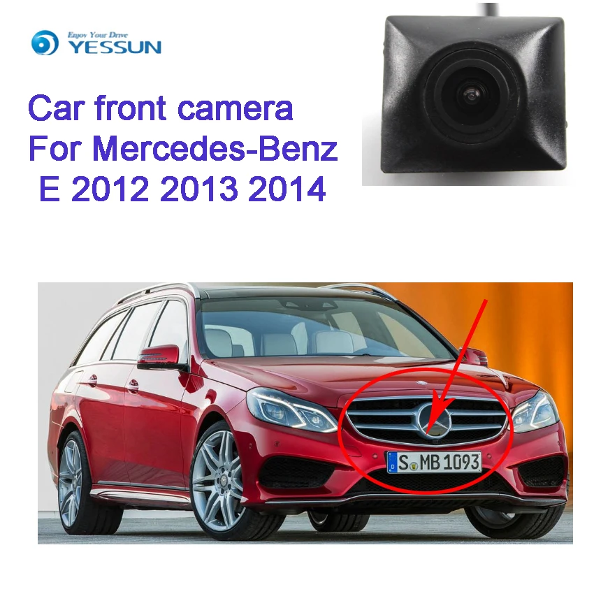 

Камера для парковки YESSUN, передняя камера для Mercedes-Benz E 2012 2013 2014