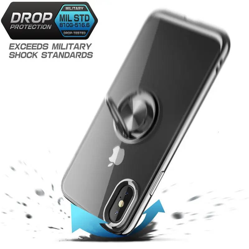SUPCASE для iphone Xs Max чехол 6 5 дюймов UB защелкивающийся Мягкий ТПУ покрытие Гибридный