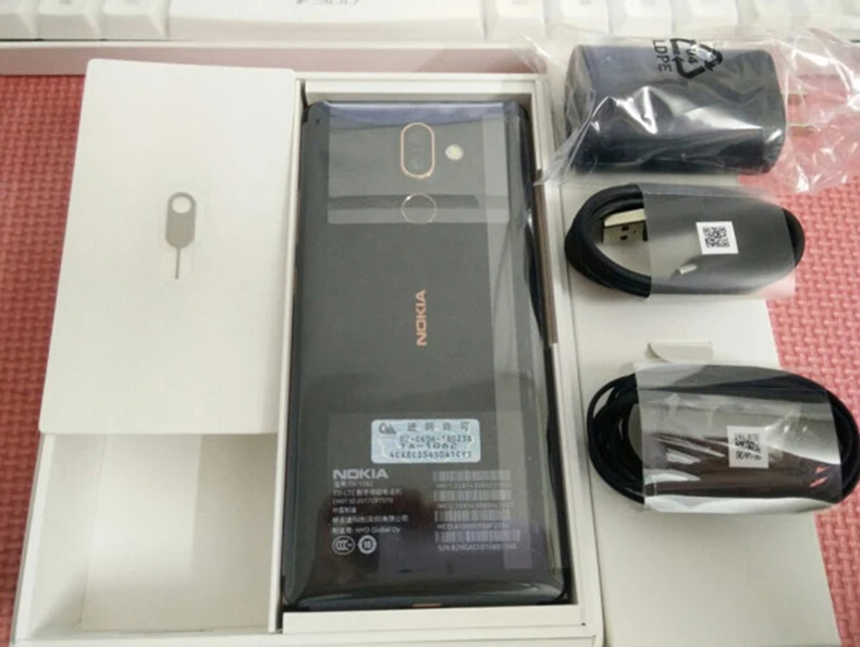 Original Nokia 7 Plus 2018 Android 8 4GB 64GB Snapdragon 660 Octa core 6.0'' 18:9 3800mAh Bluetooth 5.0 Smart Phone Google |