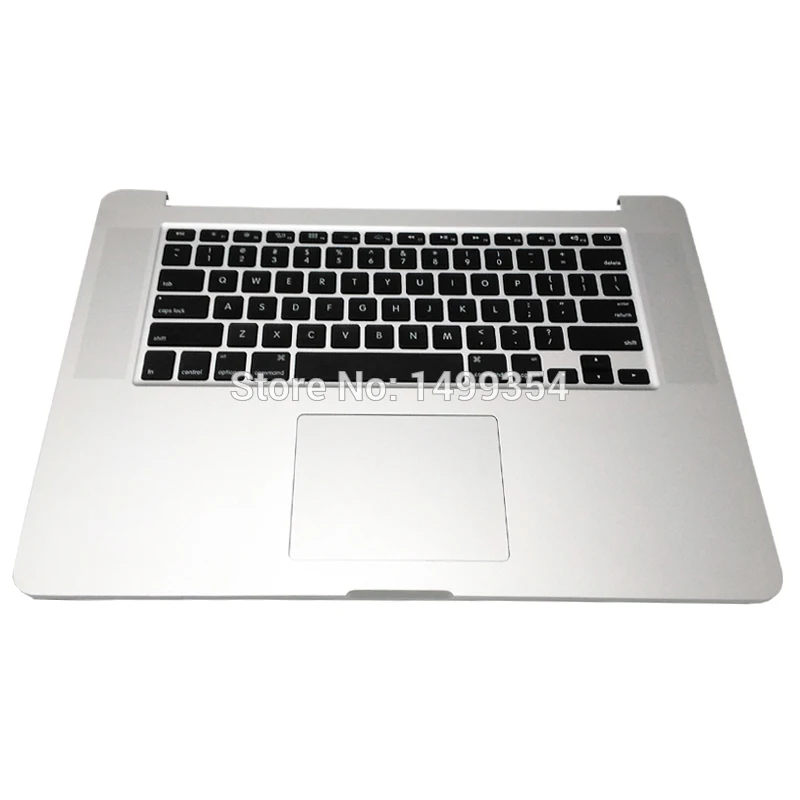 Оригинальный Упор для рук Apple Macbook A1398 15 ''Топ чехол с клавиатурой и трекпадом