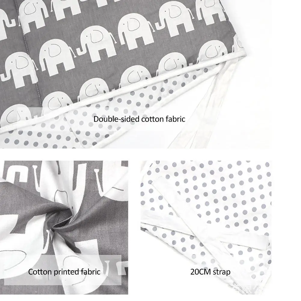 Soft Cute Pad Braided Crib Bumper Knot Pillow Cushion Cradle Decoration Baby Bedding Supplies For Baby Girls Boy Bedding