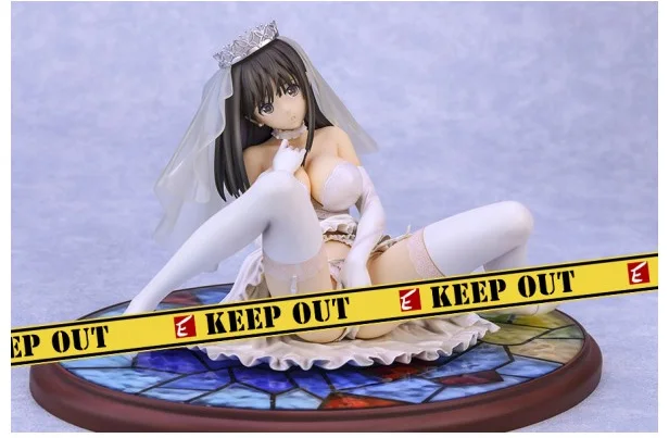 Скайтуб персонаж из игры Saeki Ai wedding ver. 1/6 весы ПВХ фигурка игрушка|Игровые фигурки